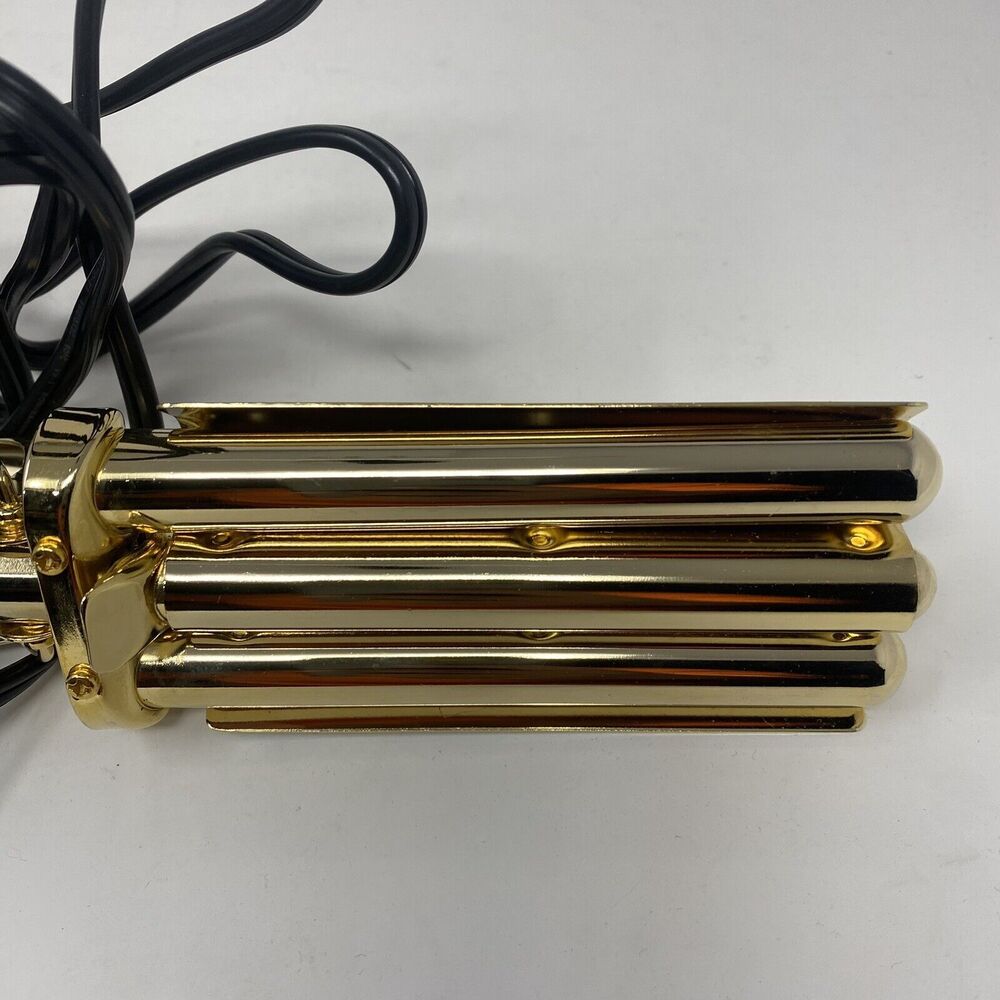 Vidal Sassoon Model VS184 Gold Series Wave Iron - Picture 6 of 8
